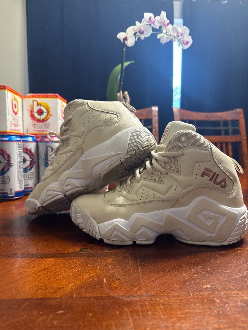 Ladies Sneakers size 8 FILA Aztec Print